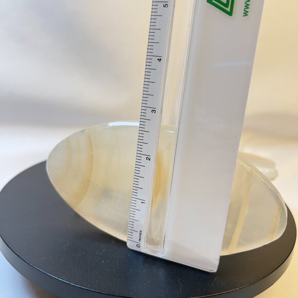 Onyx Side Profile Head of Jesus Christ Vintage Hand-Carved Sculpture Religious - Picture 9 of 9